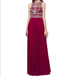 Red prom dress or formal event dress